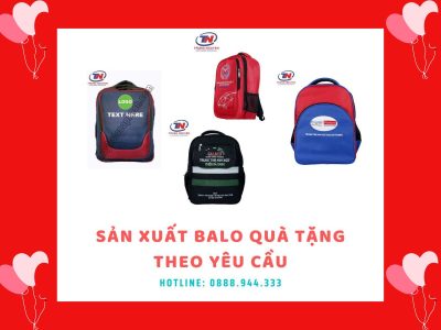 sản xuất balo theo yêu cầu