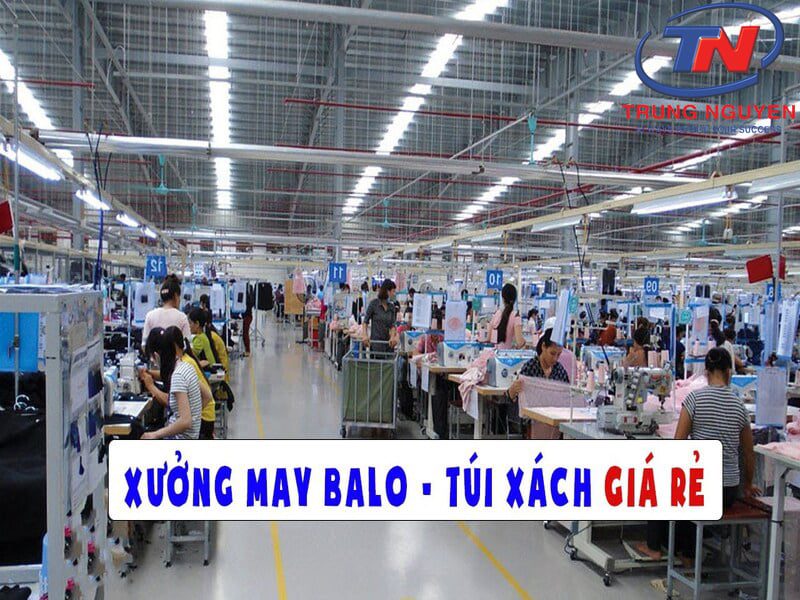 Trung Nguyên - Xưởng may balo quảng cáo tại TpHCM uy tín