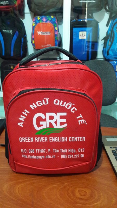 xưởng sản xuất balo trung tâm anh ngữ giá rẻ