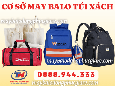 cơ sở may ba lô