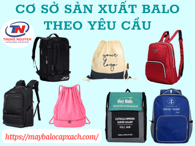 cơ sở sản xuất balo