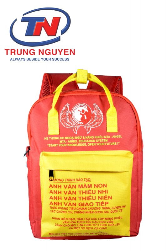 may balo quảng cáo