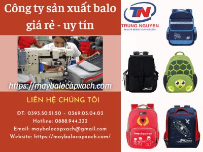 công ty sản xuất balo