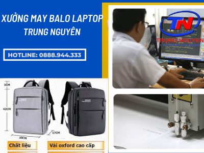 xưởng may balo laptop
