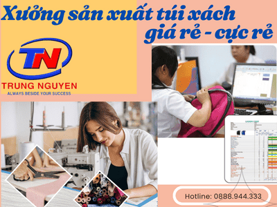 xưởng sản xuất túi xách giá rẻ