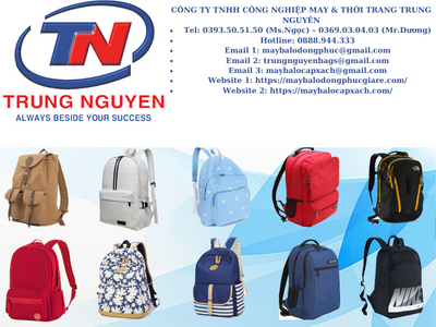 sản xuất ba lô túi xách