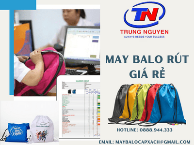 may balo rút giá rẻ