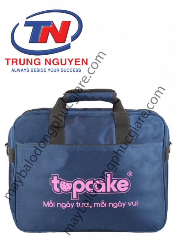 may ba lô cặp xách quảng cáo