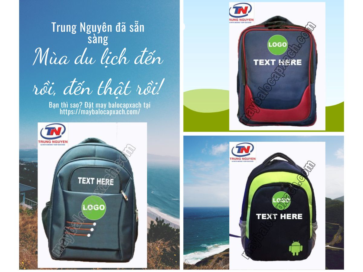 May balo quảng cáo theo yêu cầu