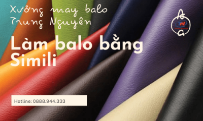Làm balo bằng Simili 