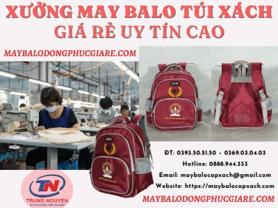may balo vải