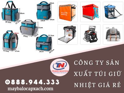 công ty sản xuất túi giữ nhiệt