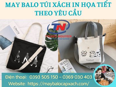 túi tote kết hợp quai đeo chéo