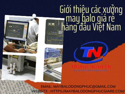 các xưởng may balo giá rẻ