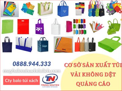 cơ sở sản xuất túi vải không dệt