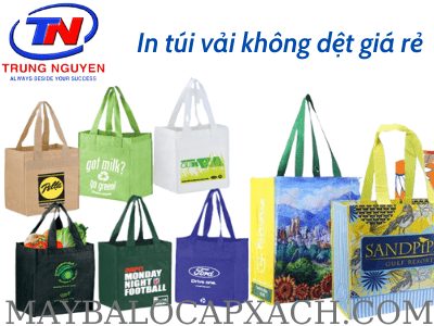 in túi vải không dệt giá rẻ