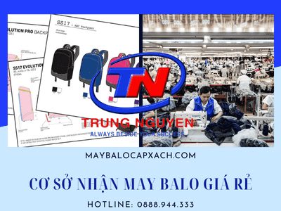 cơ sở nhận may balo giá rẻ
