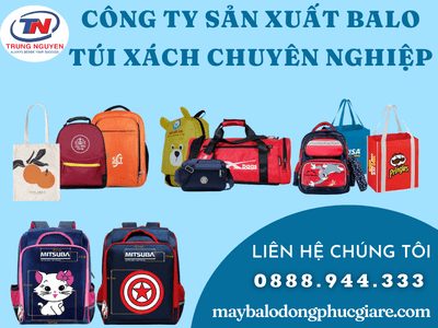 sản xuất balo túi xách
