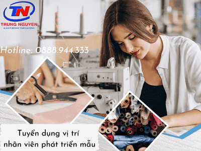 Công ty may túi xách tuyển dụng vị trí nhân viên phát triển mẫu