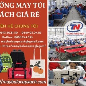 Xưởng sản xuất balo túi xách da