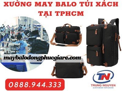 Xưởng may balo túi xách tại Hà Nội