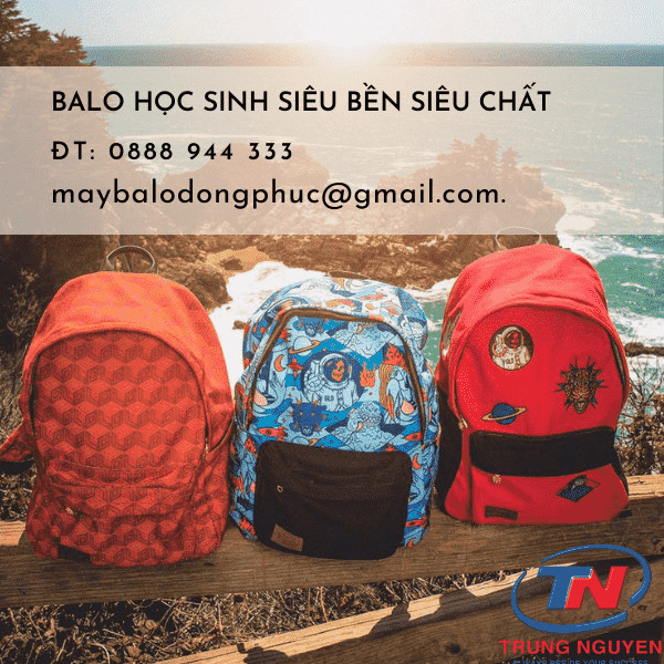 cơ sở may balo cao cấp